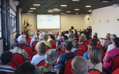 CEDIVIDA realiza palestra sobre campanha Janeiro Branco e saúde mental para pessoas idosas