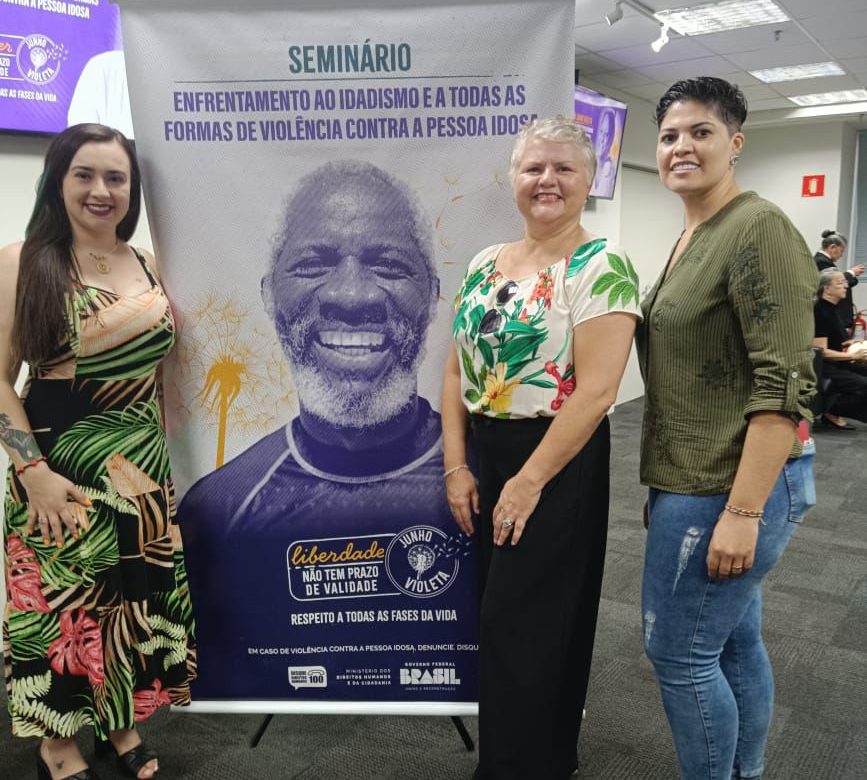 Psicóloga do CEDIVIDA participa de seminário sobre combate à violência contra a pessoa idosa