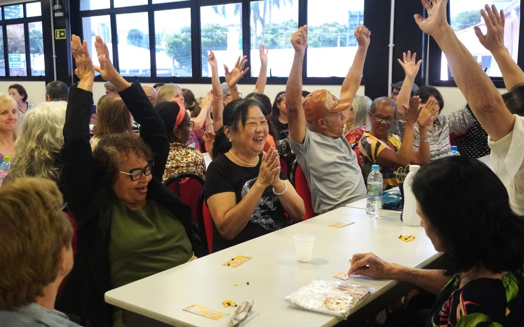 Bingo da terceira idade abre o calendário de atividades de 2026 no CEDIVIDA